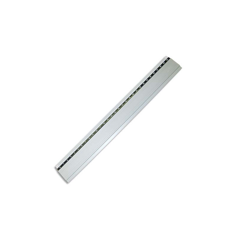 WONDAY Règle de découpe aluminium anodisée 50 cm. Barre antidérapante