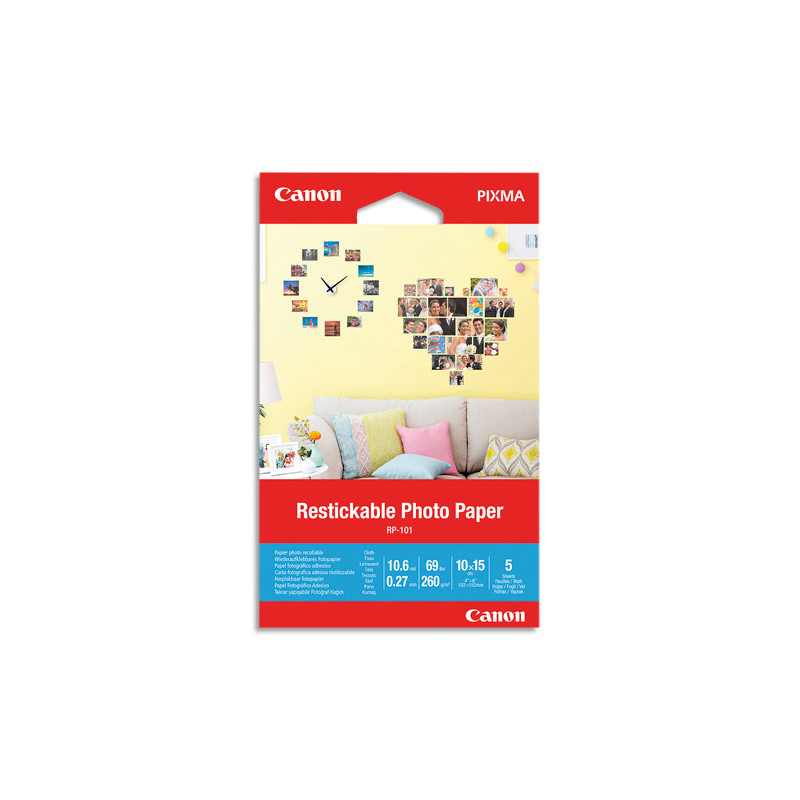 CANON Papier photo reposition RP101 3635C002