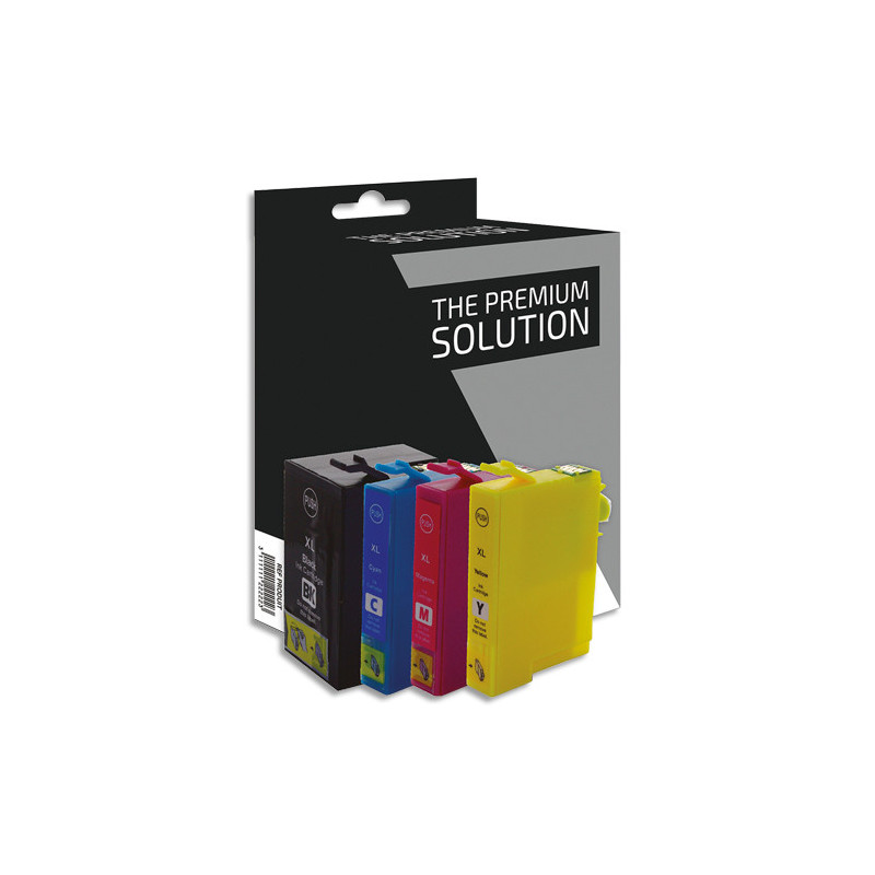 PSN Cartouche compatible jet d'encre noir cyan magenta jaune Epson T3596 Cadenas, B8E35XLB/CL