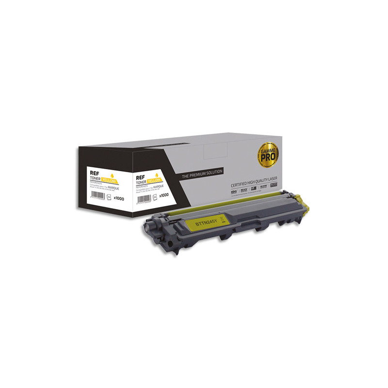 PSN Cartouche compatible laser pro jaune Brother TN-245, L1-BTTN245Y-PRO