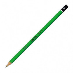 BIC Ecriture Criterium 550 Crayons à Papier - Mine Grasse Et Résistante - Couleur Grise, 2H