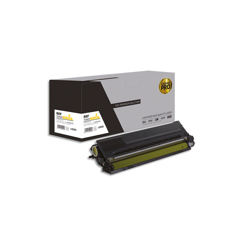 PSN Cartouche compatible laser pro jaune Brother TN-320, TN-325, L1-BTTN325Y-PRO