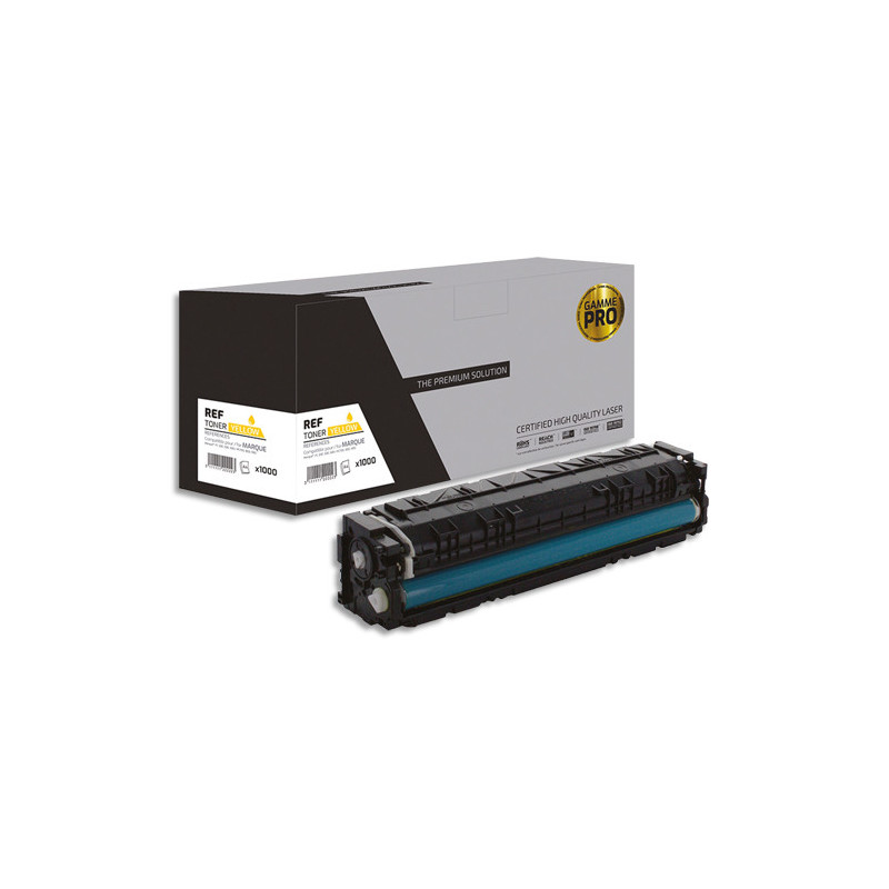 PSN Cartouche compatible laser pro jaune HP CF402X, L1-HT201Y-PRO