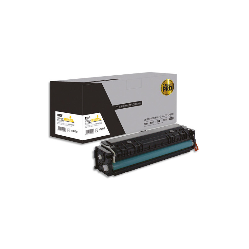 PSN Cartouche compatible laser pro jaune HP CF542A, 203A, L1-HT203Y-PRO