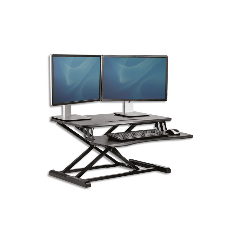 FELLOWES Plate-forme assis-debout Corsivo Noire 8091001
