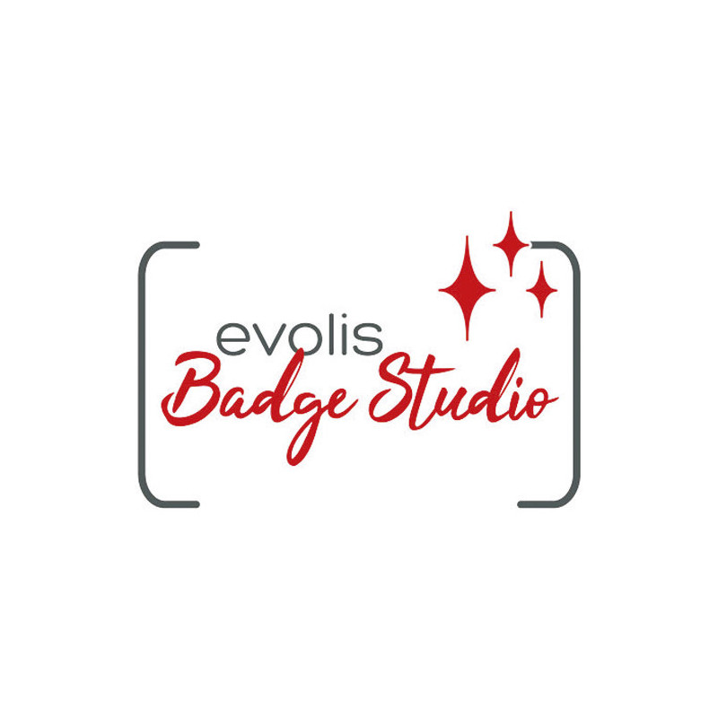 EVOLIS Logiciel pour Badgy Badge Studio+ V2 BS2UPG001