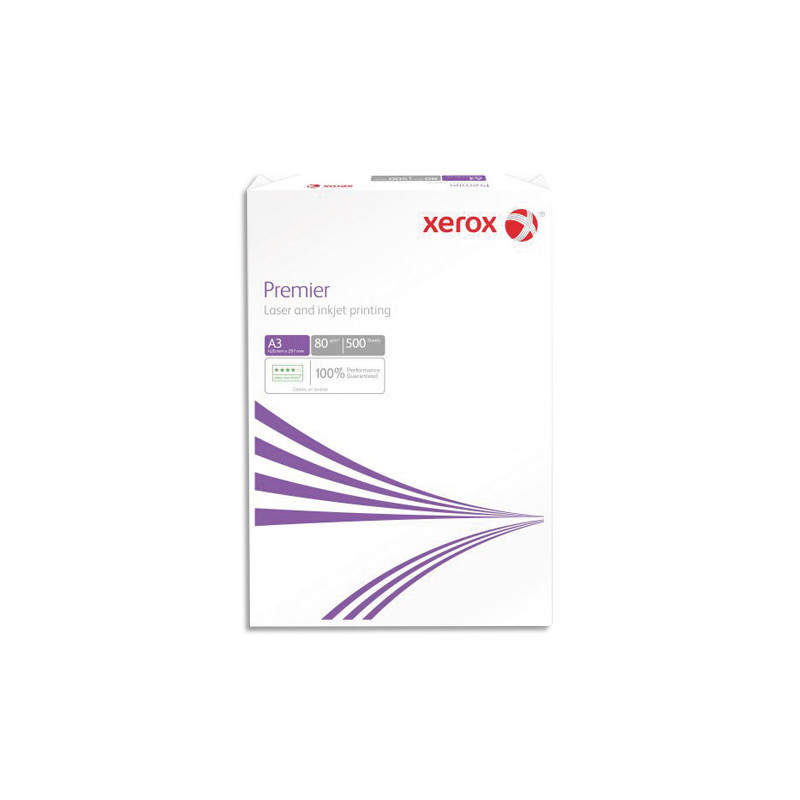 XEROX Ramette 500 feuilles papier très blanc XEROX PREMIUM A3 80G CIE 161