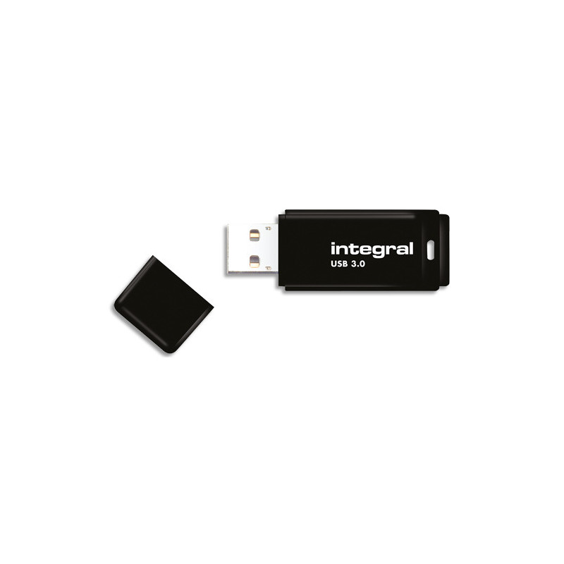 INTEGRAL Clé USB 3.0 128Go Black INFD128GBBLK3.0