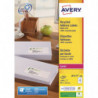 AVERY Boîte de 1200 étiquettes adresse Laser Recyclées Blanc 99,1 x 42,3mm LR7177-100