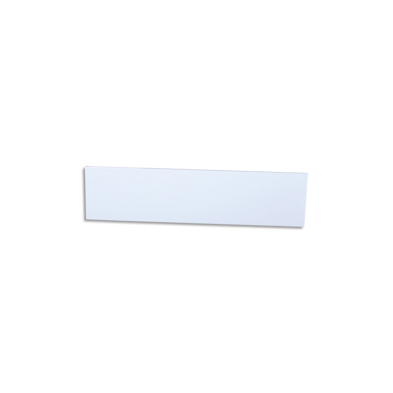 MT INTERNATIONAL Voile de fond L180 MT1 Elégance Blanc - Dim. : L180 x H30 (34 sous plateau) x P2,5 cm