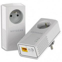 NETGEAR Pack de 2 boîtiers CPL 1000Mbit/s PLP1000-100FRS