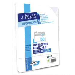 GPV Paquet de 50 enveloppes...