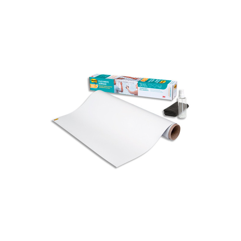 POST-IT Tableau Blanc en rouleau Flex Write 60,9 x 91,4 cm