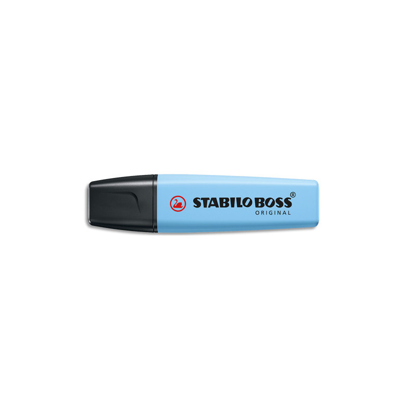 STABILO BOSS ORIGINAL Pastel surligneur pointe biseautée - Fraicheur de bleu