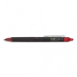 PILOT FriXion Point CLICKER 05 - Roller encre gel - Rouge - Pointe Fine