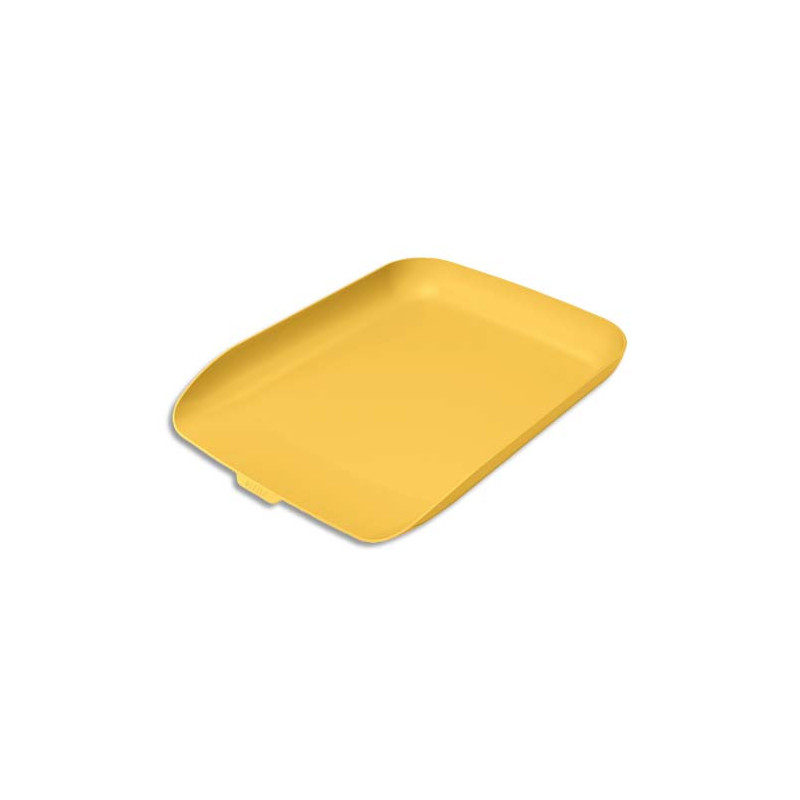 LEITZ Corbeille à courrier Cosy, L268 x H43 x P358 mm, jaune