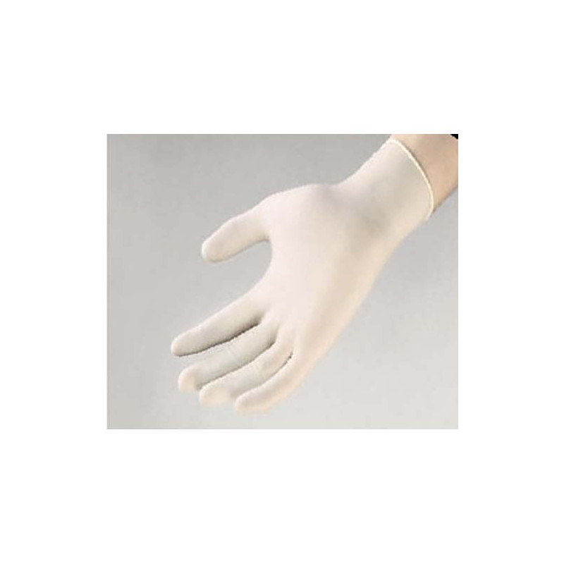 Boîte de 100 Gants en latex poudré économique longueur 24 cm Taille 7