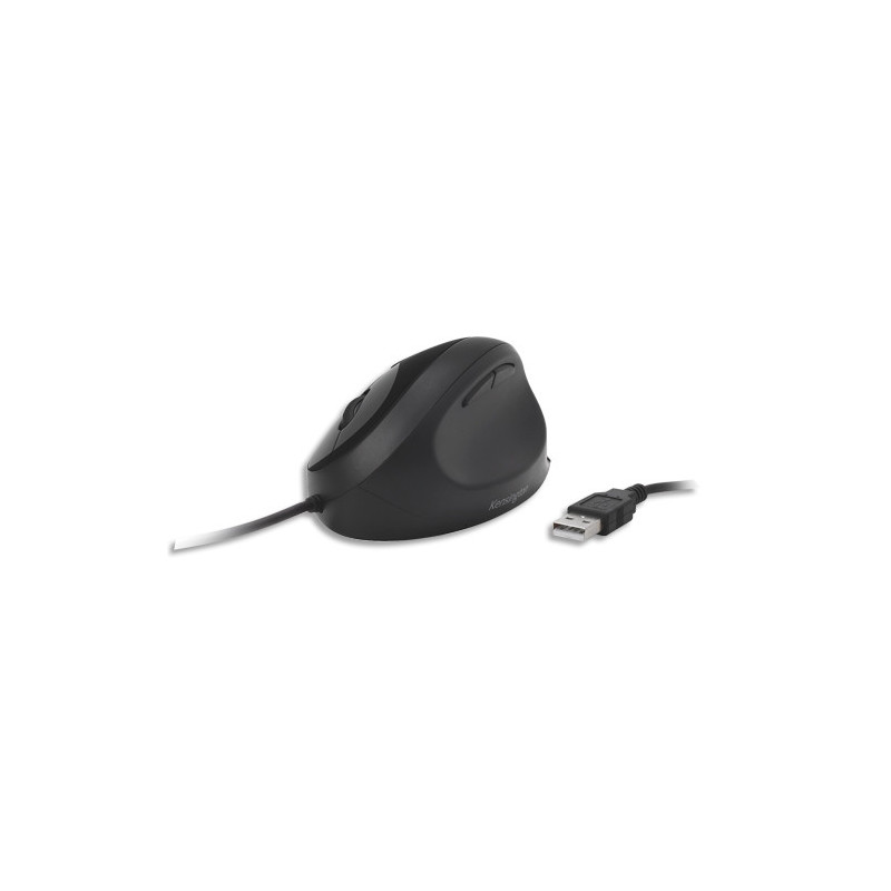 KENSINGTON Souris filaire Pro Fit Ergo, noire, K75403EU