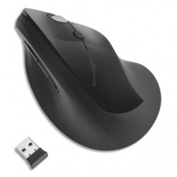 KENSINGTON Souris verticale sans fil Pro Fit Ergo, noire, K75501EU