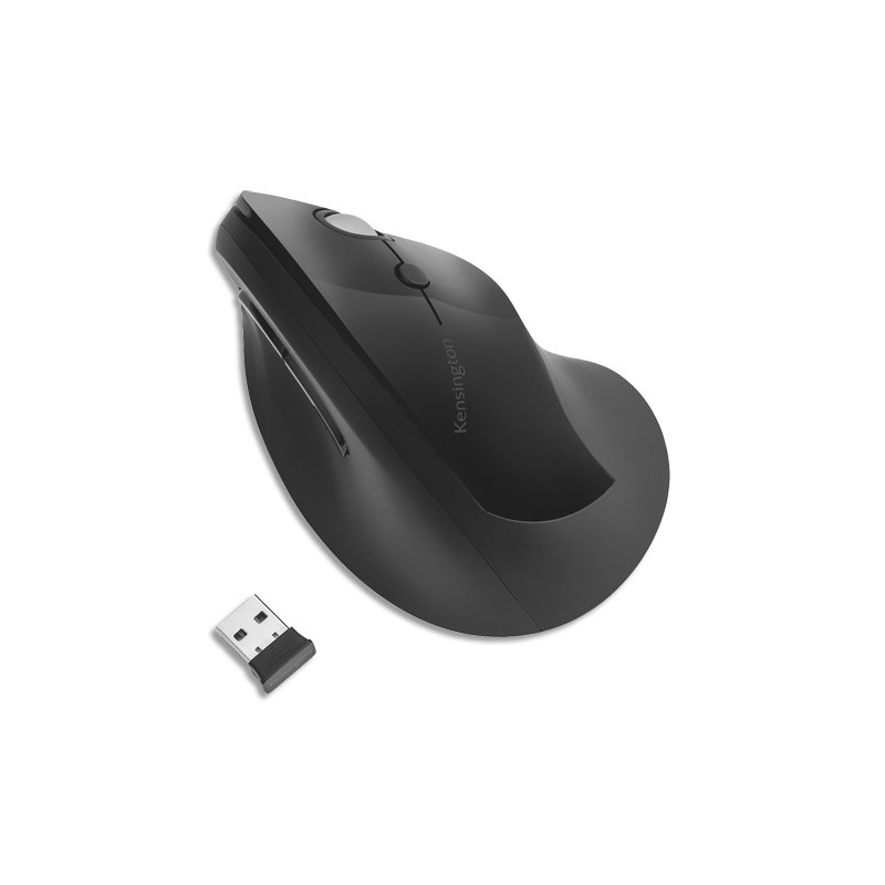 KENSINGTON Souris verticale sans fil Pro Fit Ergo, noire, K75501EU