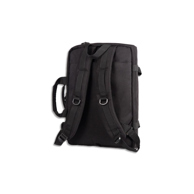 LIGHTPAK Sac à dos RPET 3 en 1 : sac à dos, sac pour ordinateur portable et sac à bandoulière en 1 - 4620