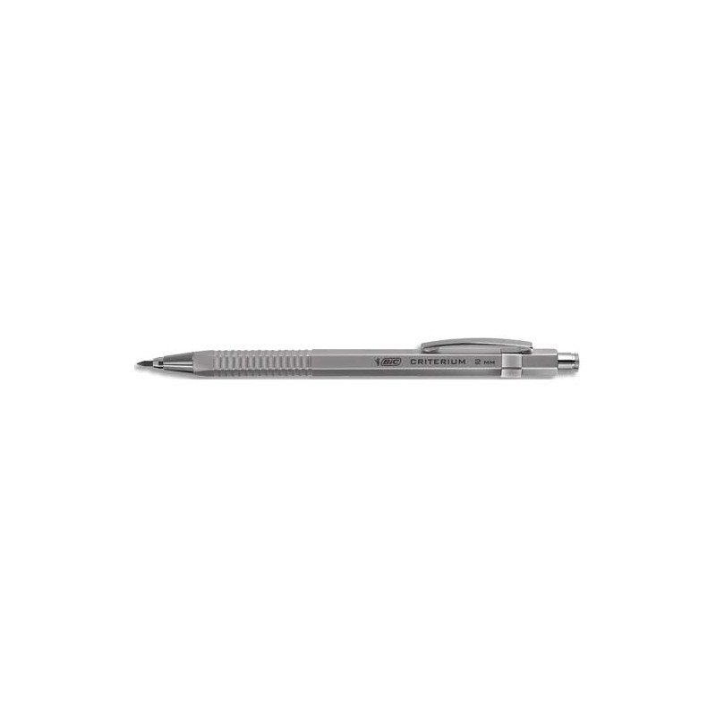 BIC Criterium Porte-Mines 2mm HB - Corps Chromé