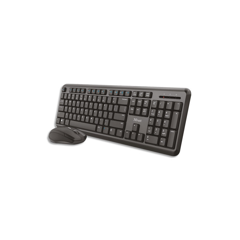 TRUST Ensemble clavier / souris sans fil ODY 24156