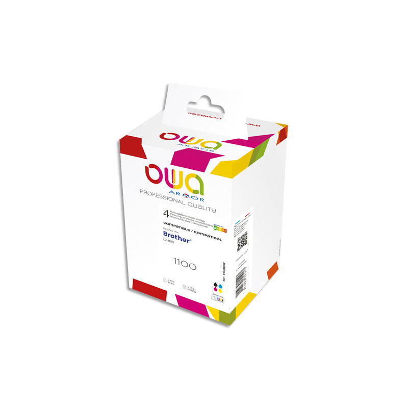 OWA P/4 Cartouche jet d'encre compatible LC1100 K10349OW