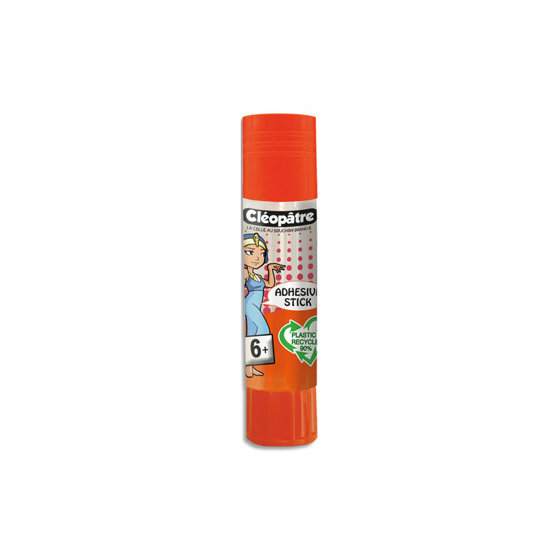 CLEOPATRE Cléostick transparent adhésive 21 gr dès 6 ans - ''recyCléo''