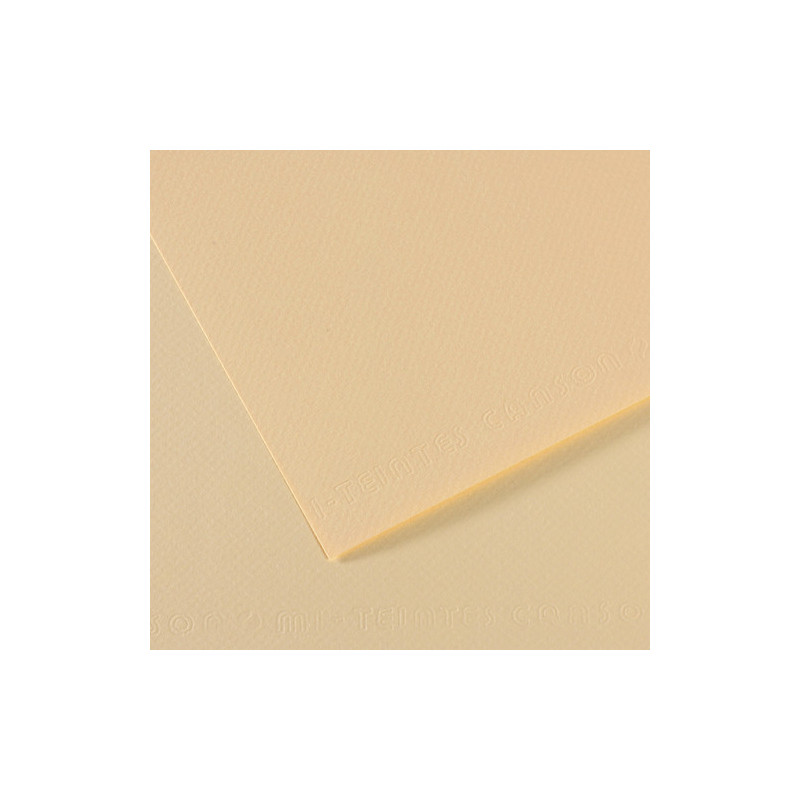 CANSON Feuille MI-TEINTES® 50X65 160g ivoire 111