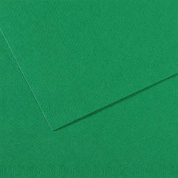 CANSON Feuille MI-TEINTES® 50X65 160g vert billard 575