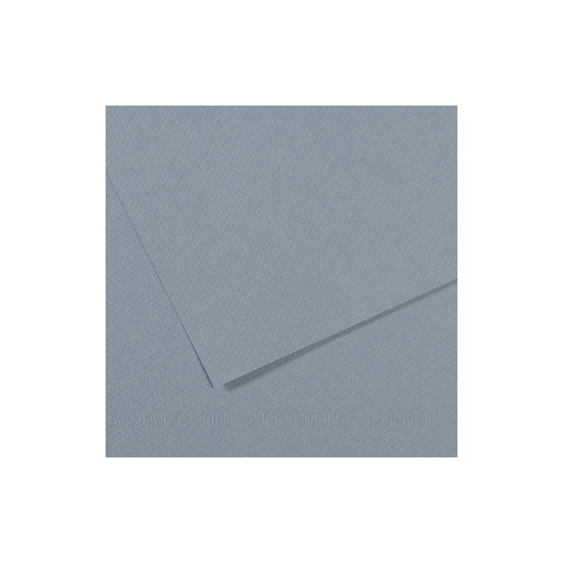 CANSON Feuille MI-TEINTES® 50X65 160g bleu clair 490