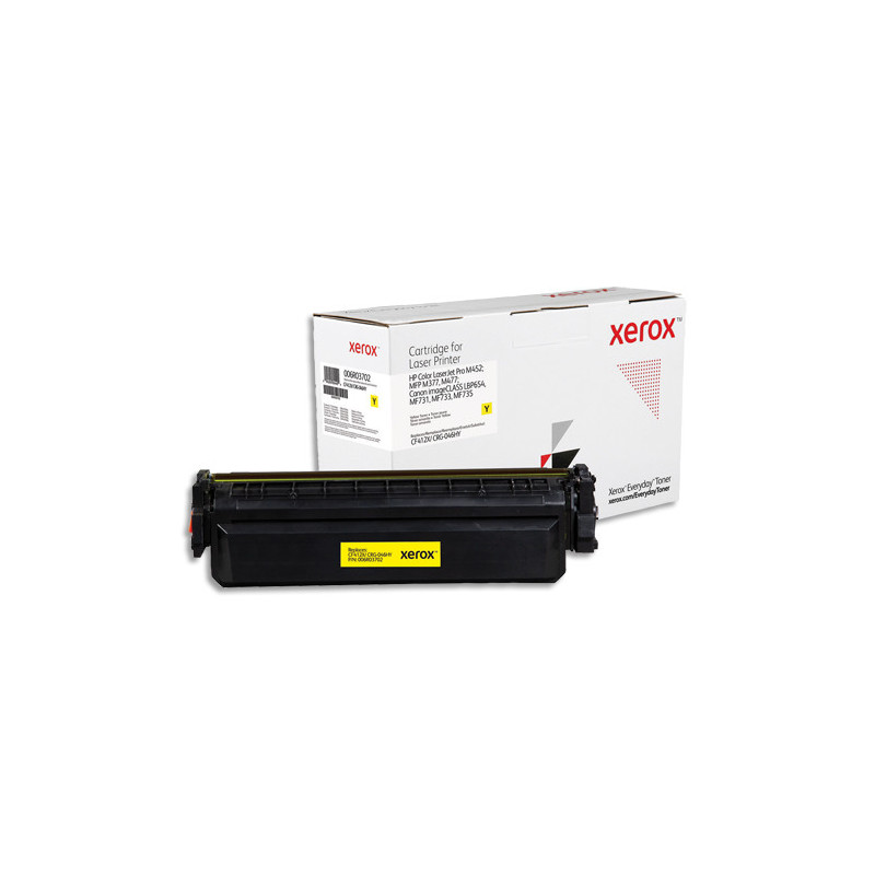 XEROX Cartouche de toner jaune Xerox Everyday haute capacité équivalent à HP CF412X 006R03702