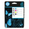 HP Pack de 4 cartouches jet d'encre 903 6ZC73AE