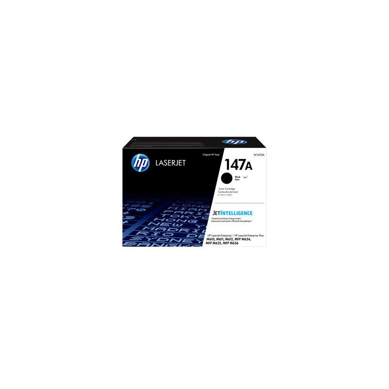 HP Cartouche de toner 147A noir W1470A