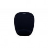 KENSINGTON Tapis de souris noir en mousse, repose-poignets intégré 62384