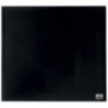 NOBO Tableau mémo en verre 300 x 300 mm - noir - 1903950