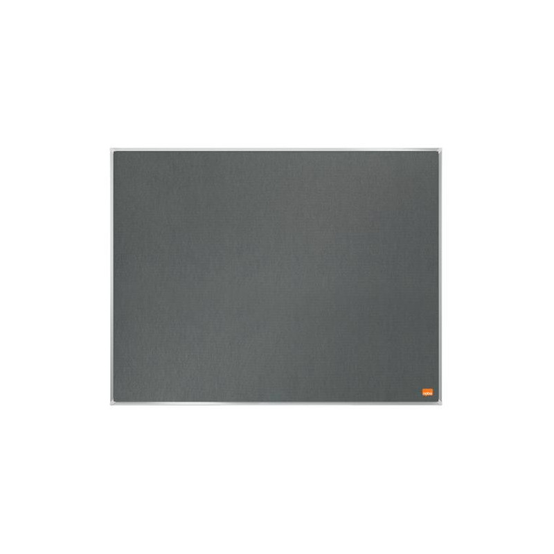 NOBO Tableau d'affichage en feutre Impression Pro - 600 x 450 mm - gris - 1915219