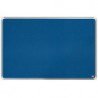 NOBO Tableau d'affichage en feutre Premium Plus - 900 x 600 mm - bleu - 1915188