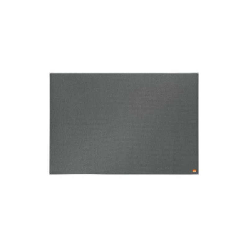 NOBO Tableau d'affichage en feutre Impression Pro - 900 x 600 mm - gris - 1915220