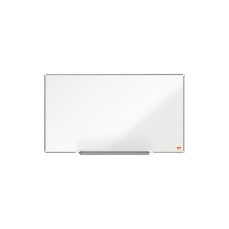 NOBO Tableau blanc en acier laqué Impression Pro magnétique 710 x 400 mm - Blanc - 1915253