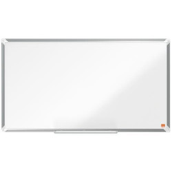 NOBO Tableau blanc en acier laqué Premium Plus magnétique 890 x 500 mm - Blanc - 1915371