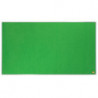 NOBO Tableau d'affichage Widescreen en feutre Impression Pro - 890 x 500 mm - vert - 1915425