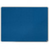 NOBO Tableau d'affichage en feutre Premium Plus - 1200 x 900 mm - bleu - 1915189