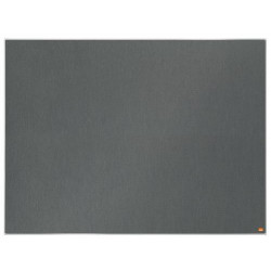 NOBO Tableau d'affichage en feutre Impression Pro - 1200 x 900 mm - gris - 1915221