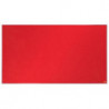 NOBO Tableau d'affichage Widescreen en feutre Impression Pro - 1220 x 690 mm - rouge - 1915421