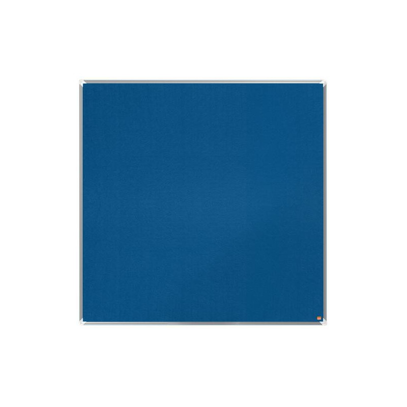 NOBO Tableau d'affichage en feutre Premium Plus - 1200 x 1200 mm - bleu - 1915190