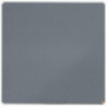 NOBO Tableau d'affichage en feutre Premium Plus - 1200 x 1200 mm - gris - 1915197