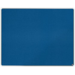 NOBO Tableau d'affichage en feutre Premium Plus - 1500 x 1200 mm - bleu - 1915191