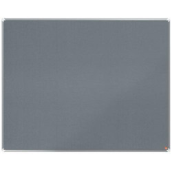 NOBO Tableau d'affichage en feutre Premium Plus - 1500 x 1200 mm - gris - 1915198